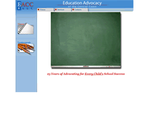 Tablet Screenshot of educationadvocacyofthecentralcoast.com